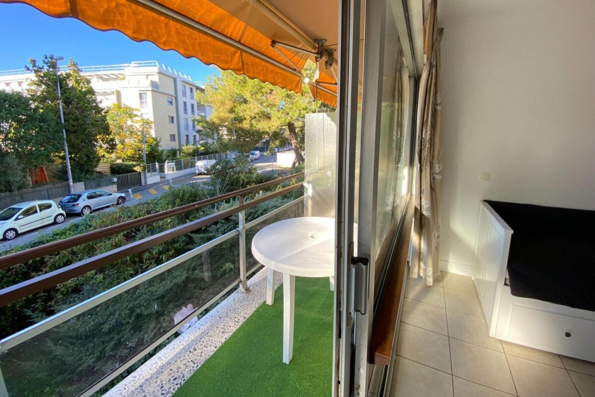 06U - Beautiful Studio In Residence - Swimming Pool And Tennis Court Saint-Laurent-du-Var Buitenkant foto