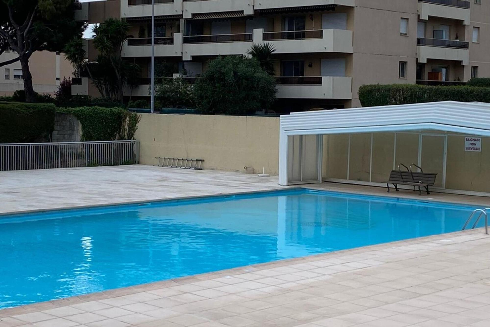 06U - Beautiful Studio In Residence - Swimming Pool And Tennis Court Saint-Laurent-du-Var Buitenkant foto