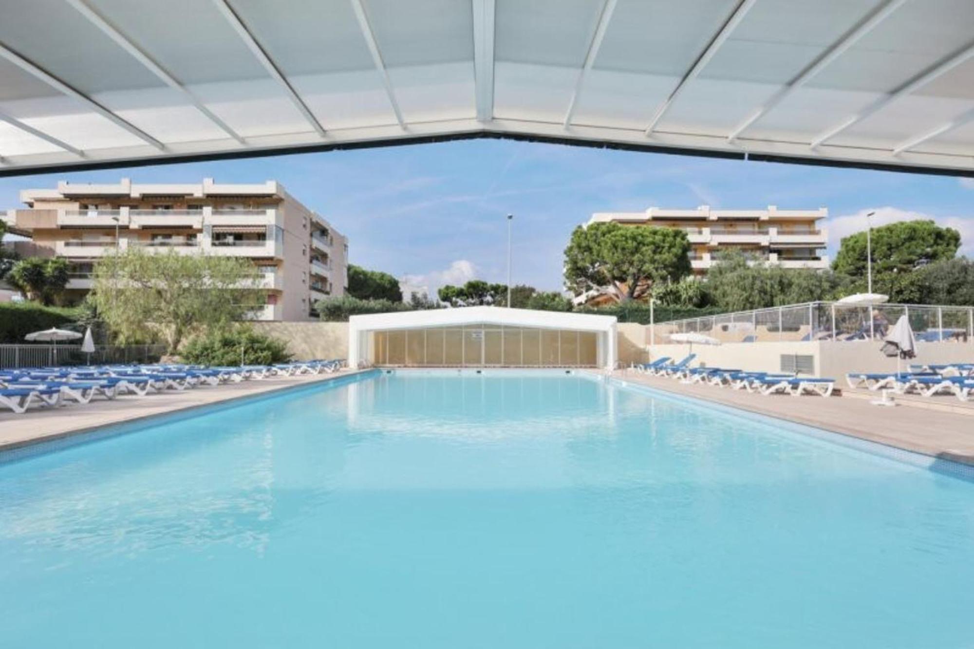 06U - Beautiful Studio In Residence - Swimming Pool And Tennis Court Saint-Laurent-du-Var Buitenkant foto